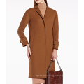 17PKCSC019 women double layer 100% cashmere wool coat